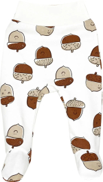 Фотография товара Ползунки Baby boom, р. 62, хлопок, жёлуди