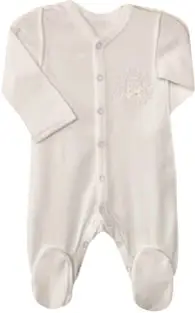 Комбинезон на кнопках Little Star Герб BL крем 56