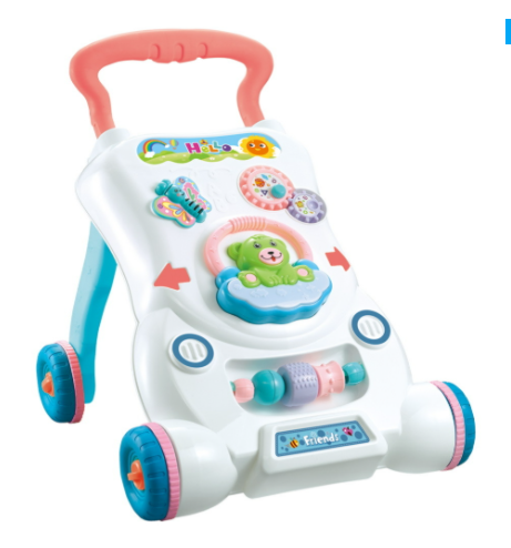 Фотография товара HUANGER Развивающий центр Ходунки-каталка Умный малыш 42*34*45 СМ (свет,звук)