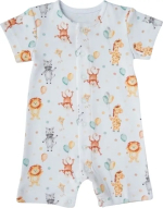 Фотография товара Песочник Little Star Зверушки с шариками интерлок, белый 74