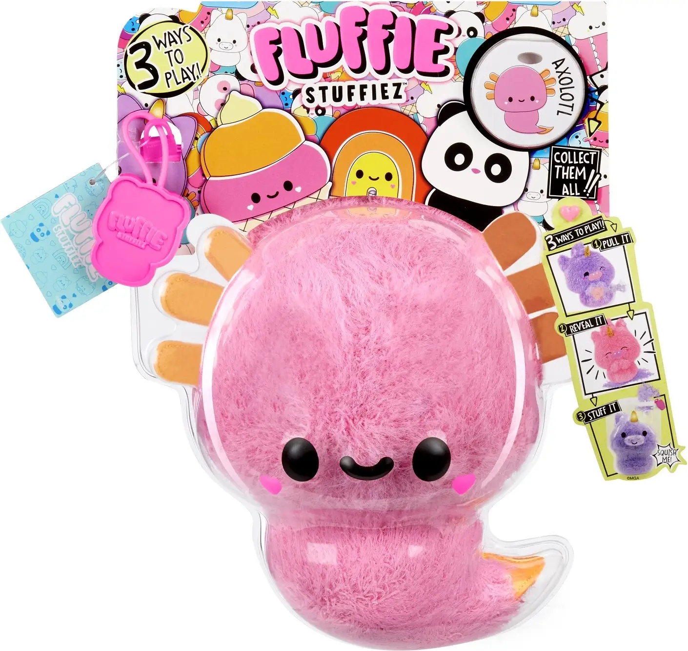 Игровой набор Маленький Аксолотль Fluffie Stuffiez