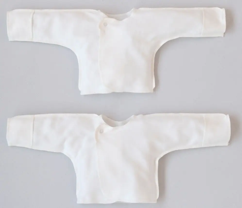 Распашонка KiDi Краски Детства 2 шт, молочный, р. 16, 50-56 см