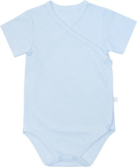 Фотография товара Комбинезон Боди Кимоно Фабрика Бамбук голубой, 56