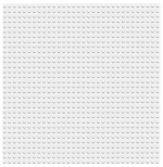 Фотография товара Дополнительные детали LEGO Classic 11010 Белая базовая пластина