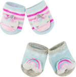 Носки LB 193 Розово-голубой 2 пары 0-12 месяцев