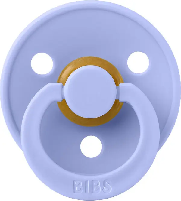 Пустышка латексная Bibs Colour, Hush, 6+ мес.