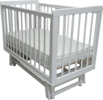 Фотография товара Кроватка детская Incanto Anniken Loona, белая, маятник