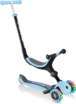 Фотография товара Самокат Globber GO UP FOLDABLE LIGHTS (2022) пастельно-голубой