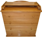 Фотография товара Комод Няня Классик с разделителем, гоголь-моголь