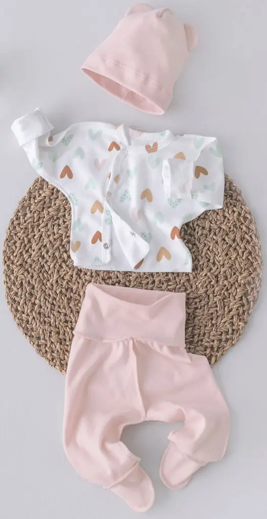 KiDi kids Комплект 3 предмета "Первые Цветы-2", конфетти, р. 16