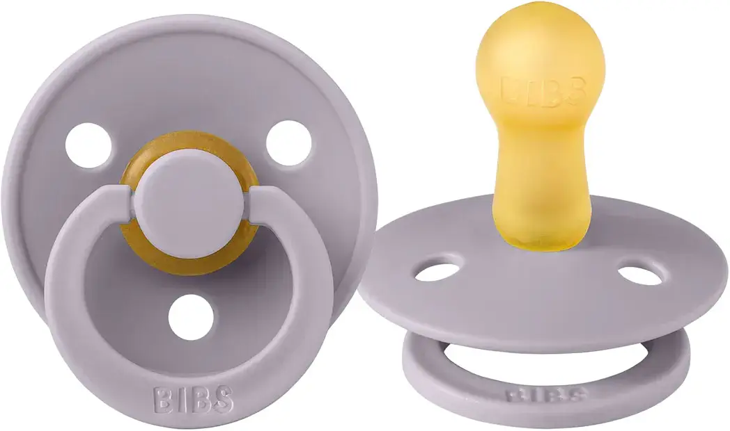 Пустышка Bibs Colour Fossil Grey 0-6 месяцев