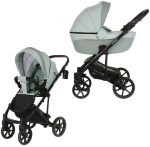Фотография товара Коляска Pituso Confort (2 в 1) короб+прогулка Misty Mint