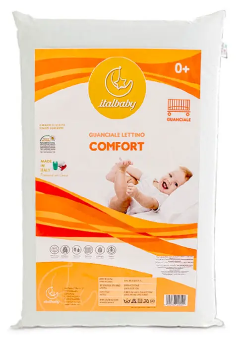 Подушка Italbaby Comfort белый 38х55 см