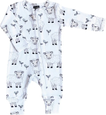Фотография товара Комбинезон Mjolk Sleep and Play Овечки на манжетах 62