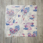 Фотография товара Плед-полотенце RinaAmari двустороний муслиновый с уголком 4-х слойный Китята