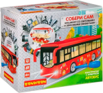 Фотография товара Конструктор с отверткой Bondibon Собирай и Играй Автобус красный
