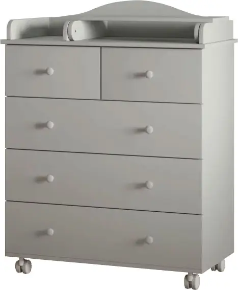 Комод Incanto Classic Plus 800/5 цвет серый