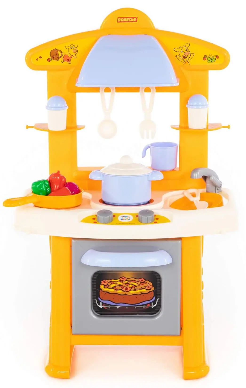 Кухня Оранжевая корова, в коробке