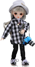 Фотография товара Кукла с шарнирами в городском стиле, размер 30 см