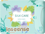 Фотография товара Прокладки женские гигиенические дневные 4 капли Silk Care Inseense №10, 240 мм