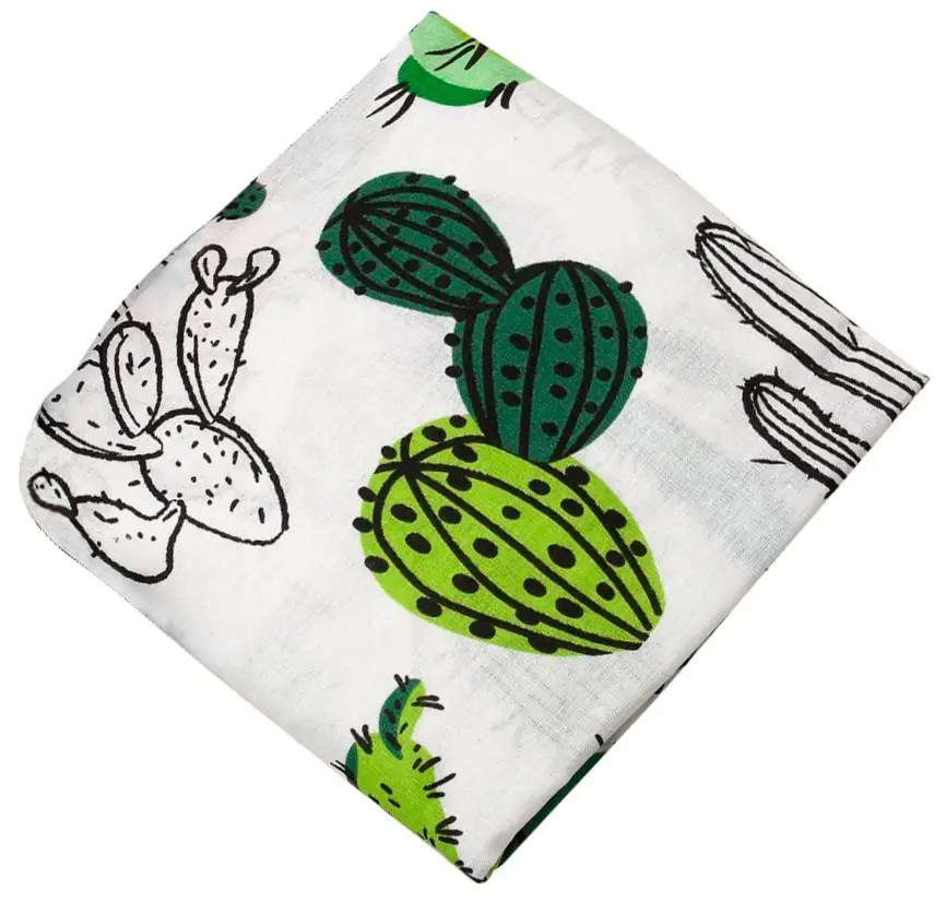 Простыня AmaroBaby на резинке Кактусы 125х75х12 см бязь