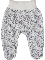 Фотография товара Ползунки Little Star Веточки интерлок крем 56
