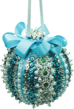 Набор для творчества Волшебная Мастерская Шар серебряный, голубой