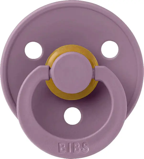 Bibs Colour Latex Anatomical Mauve, от 6 до 18 месяцев