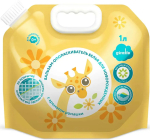 Фотография товара Бальзам ополаскиватель для белья Giraffe Lovular с ароматом ромашки, 1 л, арт. 429899