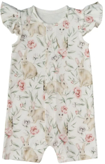 Фотография товара Песочник Зайчики и совы, крем, р. 80, арт. 4742