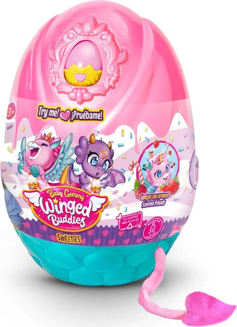 Игрушка мягконабивная Baby Gemmy, 22 см,в яйце, в ассортименте