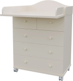 Комод Incanto Classic Plus 800/5 цвет слоновая кость