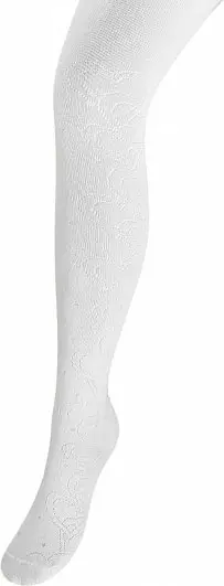 Колготки детские RuSocks, размер 104-110, белые, арт. ДК3-13486Д