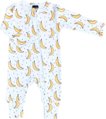 Комбинезон Mjolk Sleep and Play Бананы, на манжетах 56