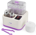 Фотография товара Стерилизатор-подогреватель и пароварка 8-в-1 Ramili Baby BSS300 + горшочек в подарок