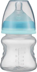 Фотография товара Бутылочка для кормления, 120 мл, медленный поток, Roxy Kids, RBTL-001