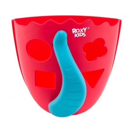 Игрушка-сортер органайзер DINO, коралловый