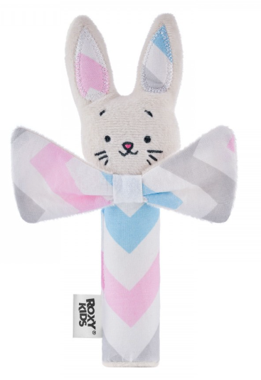 Игрушка-пищалка хрустящая CRISPY BUNNY, зигзаг