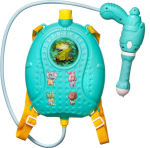 Фотография товара Junfa Водный бластер с рюкзачком-резервуаром "Животные покоряют космос", 1500 мл