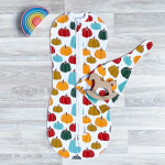 Фотография товара Пеленальный кокон и шапочка Mjolk Тыквы (3-6 кг)