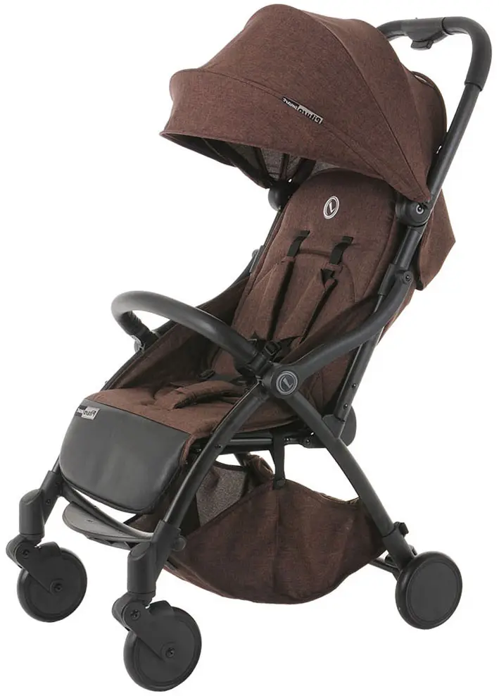 Коляска прогулочная Pituso Smart Chocolate шоколадный лён
