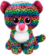 Фотография товара Мягкая игрушка TY Beanie Boo's Многокрасочный леопард Dotty 40 см