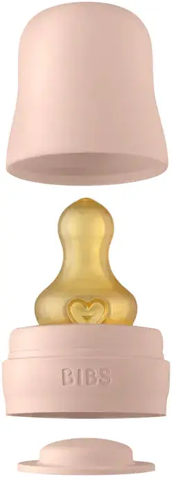 Набор Bibs с латексной соской Bottle Kit Latex Blush