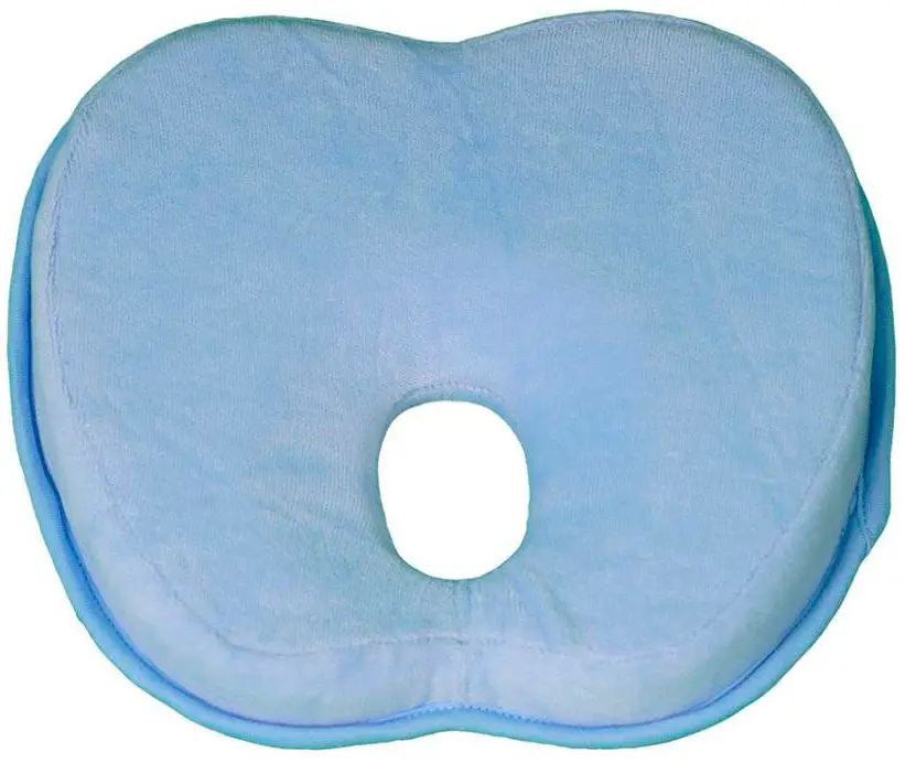 Подушка детская Фабрика облаков Бабочка съёмный чехол, голубой