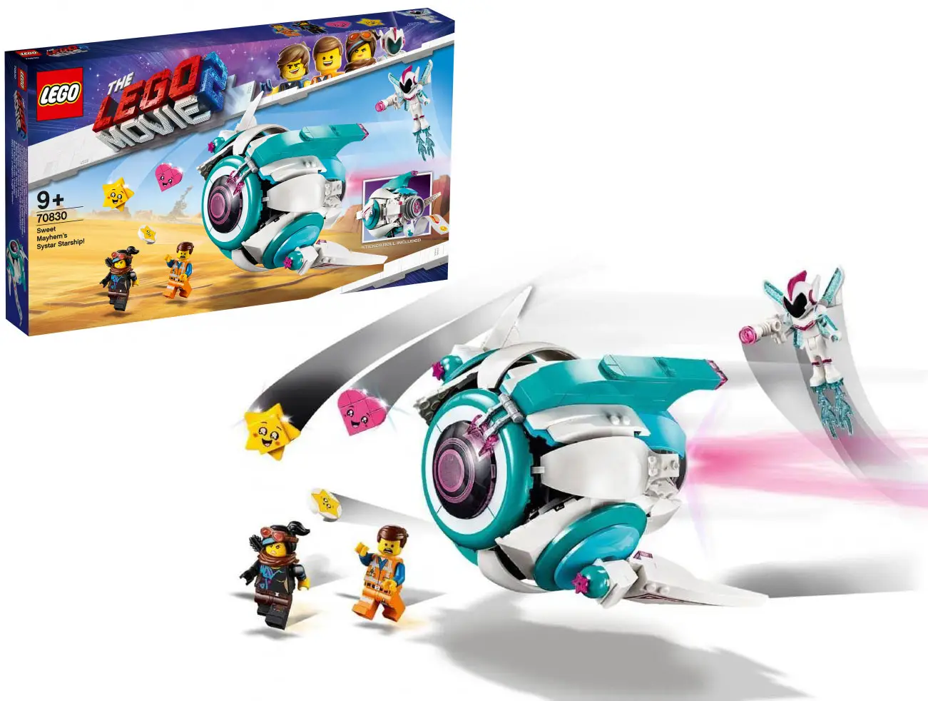 Конструктор LEGO The LEGO Movie 70830 Подруженский Звездолёт Мими Катавасии