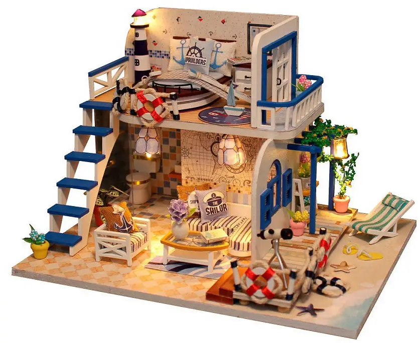 Сборная модель Hobby Day румбокс Домик у моря M032