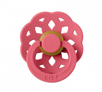 Фотография товара Пустышка латексная BIBS Boheme - Coral, 0+ меc.