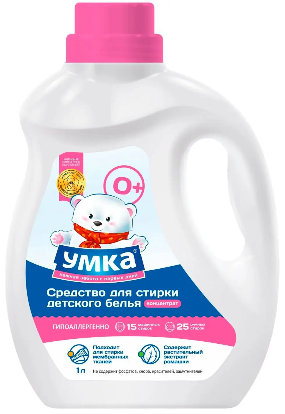 Гель для стирки детского белья Умка 1 л