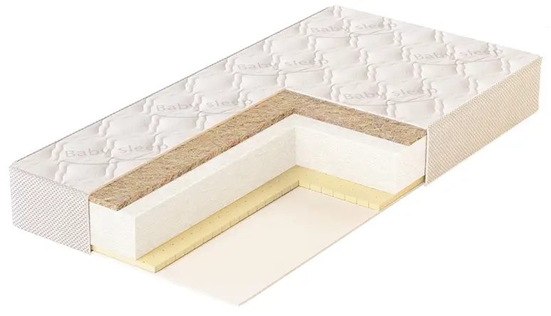 Матрац детский Plitex EcoFlex Cotton 119х60х12 см