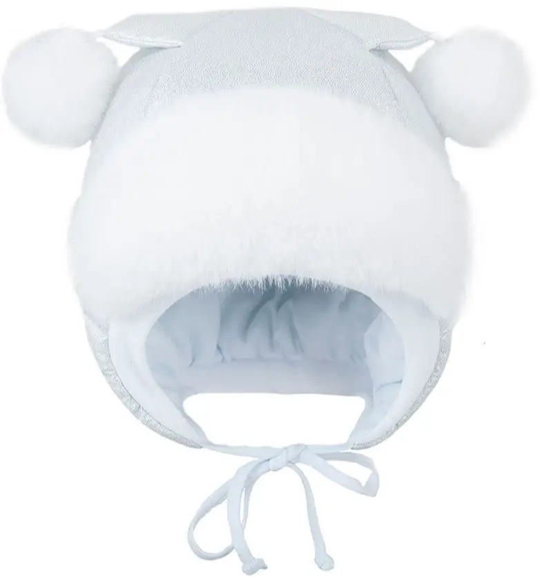 Головной убор детский Чудо-Кроха шапка белый 46